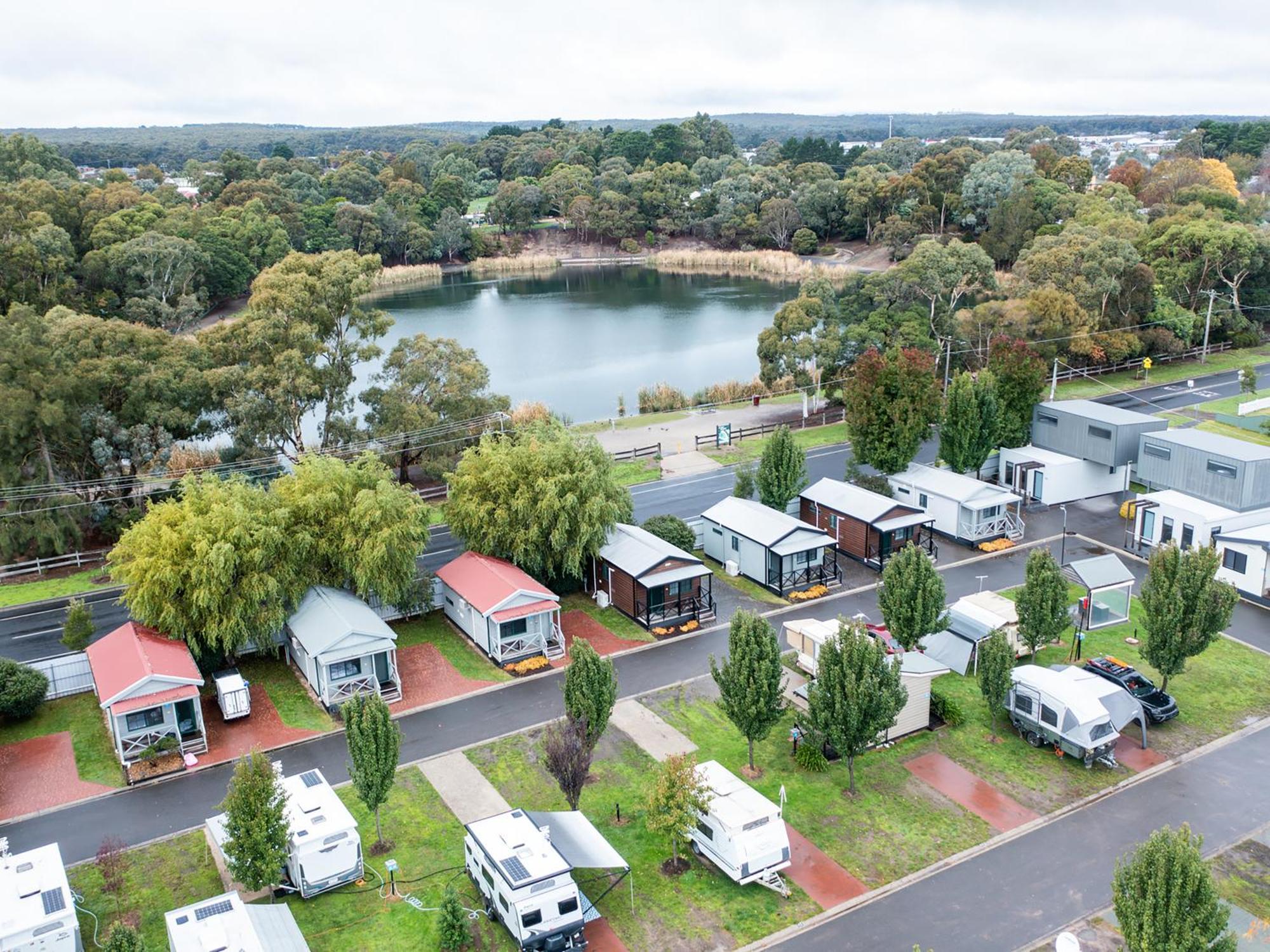 Nrma Ballarat Holiday Park Kültér fotó